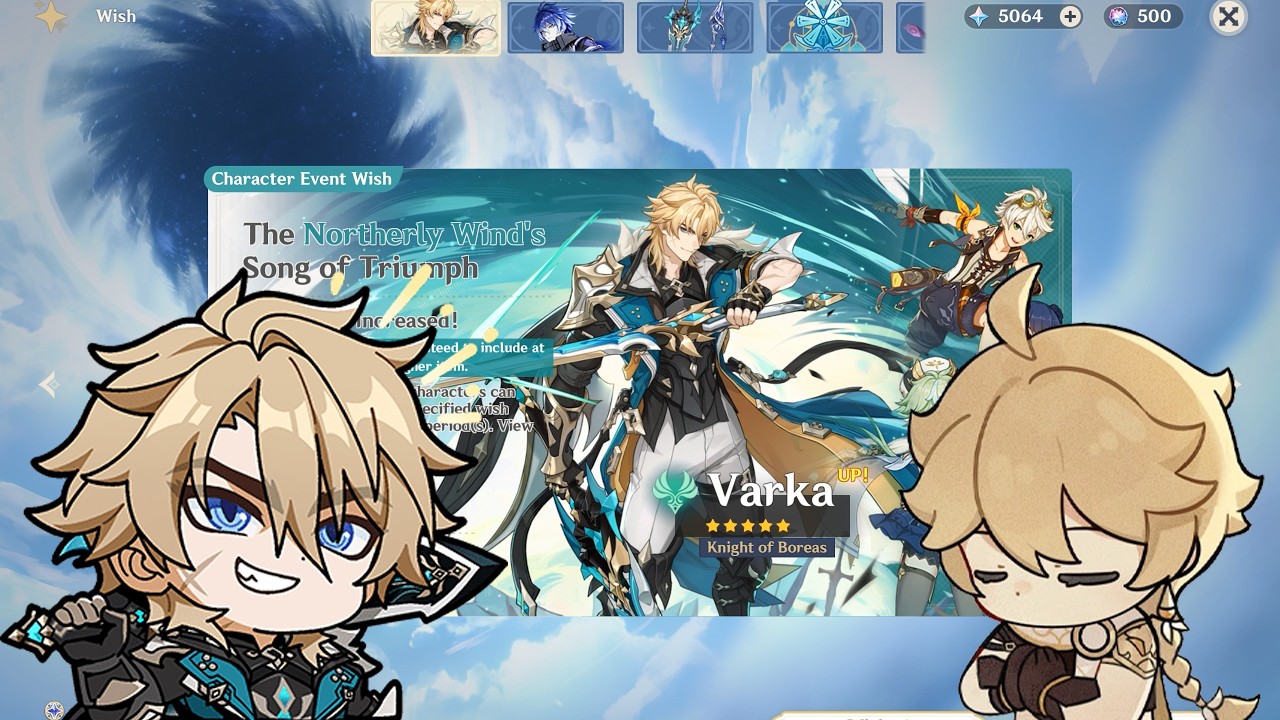 Wishing for Varka | Luna 5/6.4 | Event Wishes