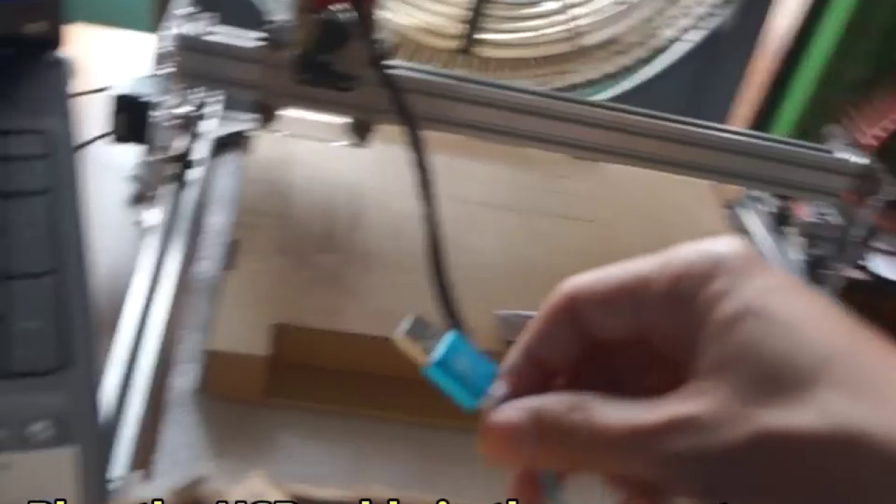 EleksCAM Software Tutorial with Eleks maker Laser Engraver 2500mw 03
