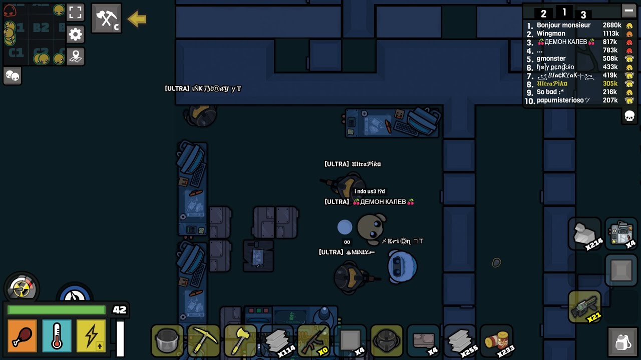 RAIDING BIG BASE AND PLAYING ON ATLANTA SERVER