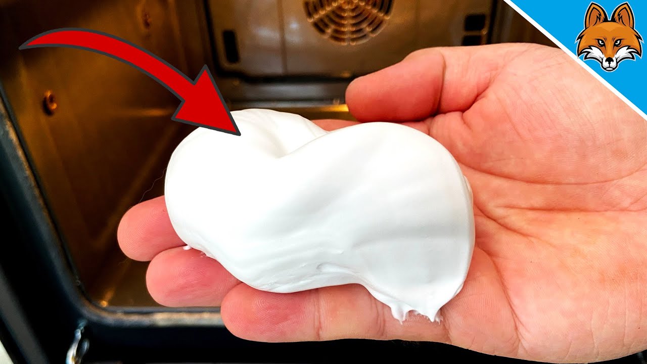 Metti della schiuma da barba nel tuo forno e FATTI STUPIRE 💥 (incredibile) 🤯