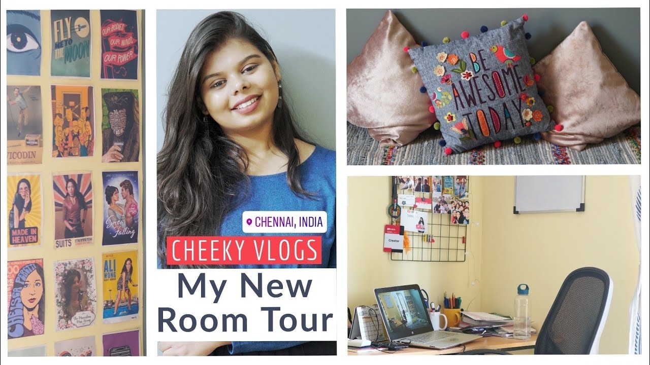 Vlog 21 : Moved into a New Place | Chennai Room Tour - Updated | Cheeky Vlogs
