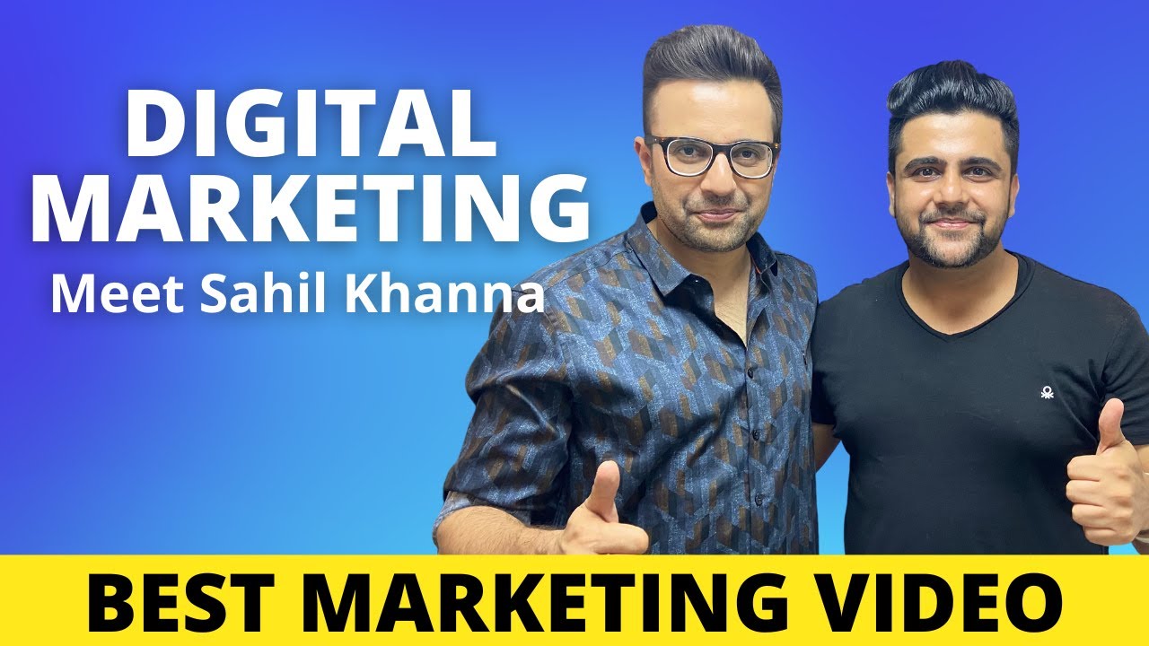 Complete Guide to Digital Marketing | Sahil Khanna in  @Sandeep Maheshwari Show