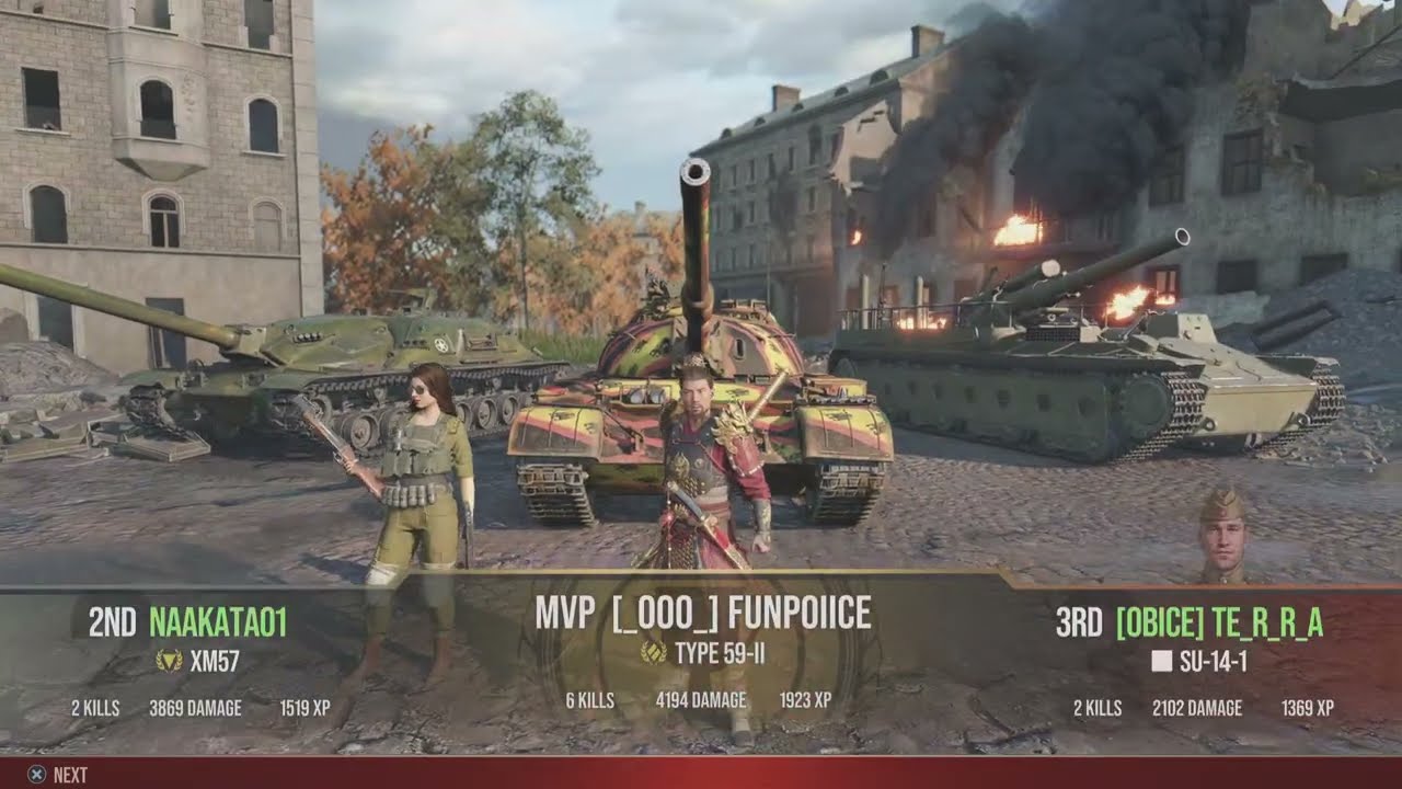 WOT Console - Type-59 II Chinese Tier8 Medium Tank Ace Tanker Top Gun