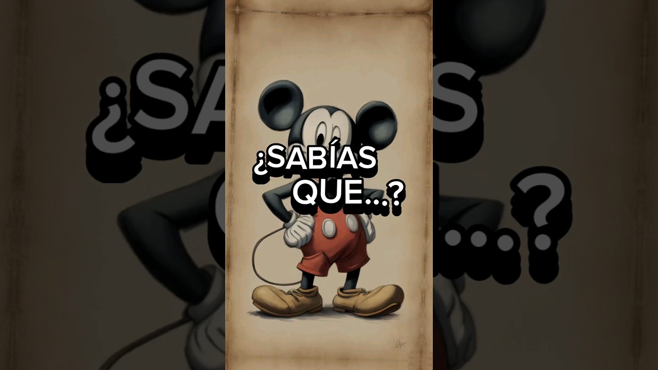 LA HISTORIA DE MICKEY MOUSE #mickeymouse #mickey #disney #waltdisney #waltdisneyworld #historia