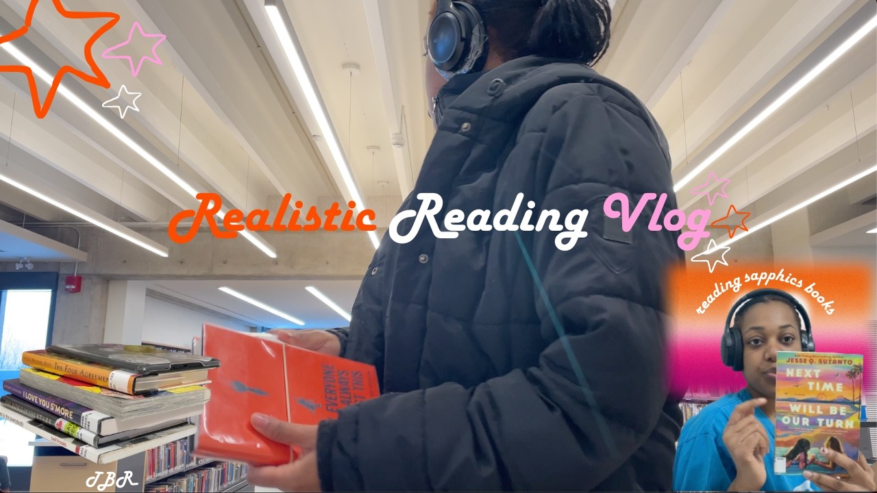 realistic reading vlog | January reading challenge