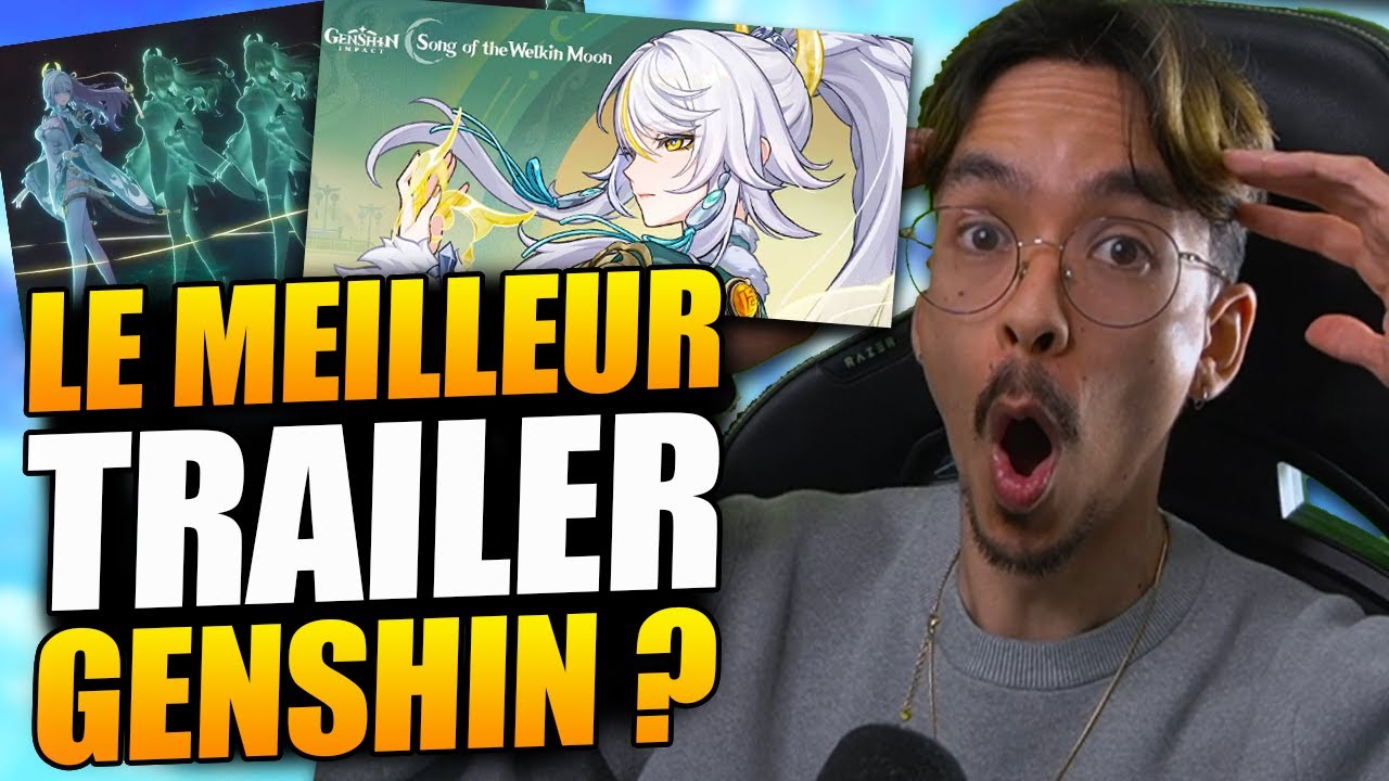 Le trailer ZIBAI est une MASTERCLASS ! React trailer ! Je suis trop Hype ! Genshin Impact FR