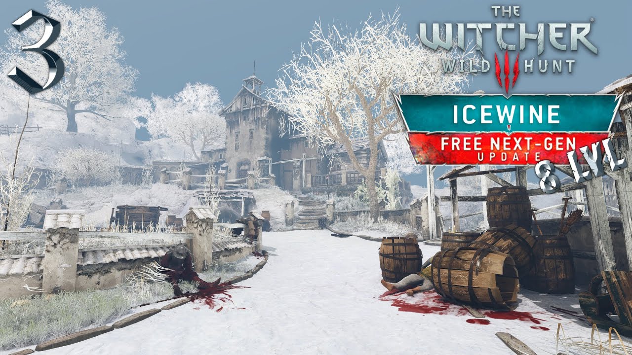 The Witcher 3. Icewine. NextGen. В Туссент на 8 уровне. RTX on [№ 3]