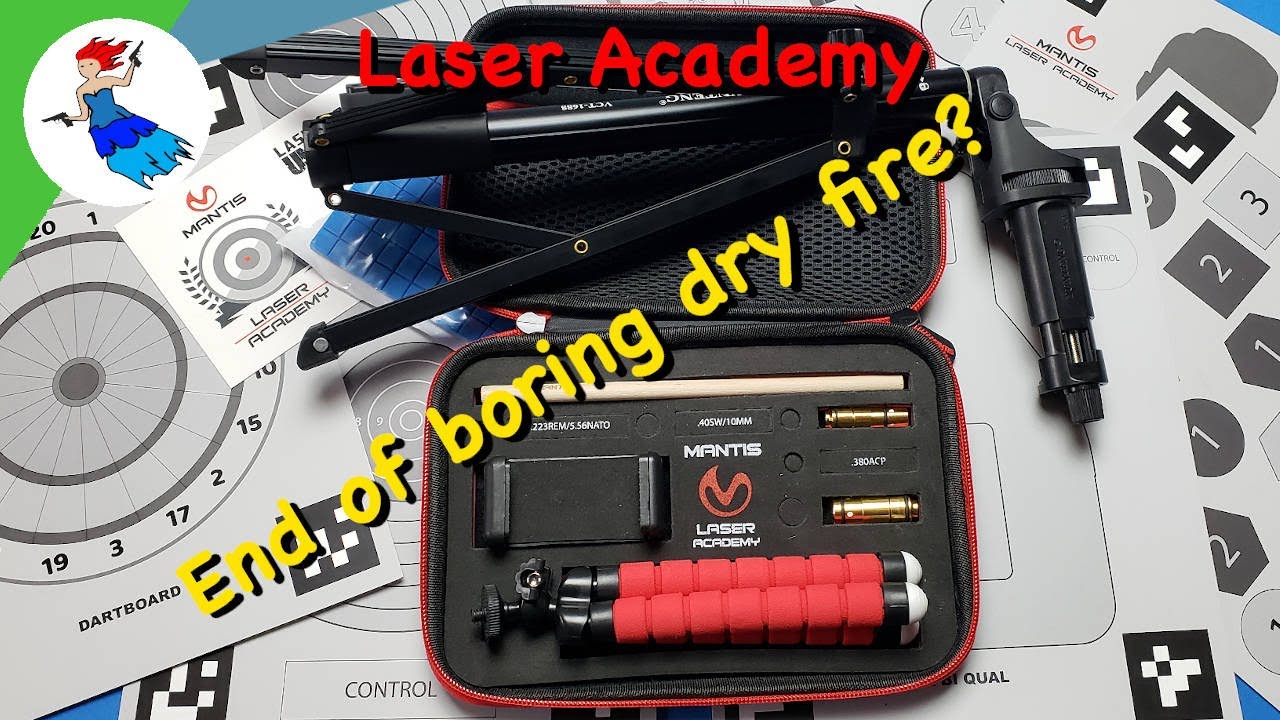 MANTIS LASER ACADEMY // Save your ammo with a dry fire training system from Mantisx!