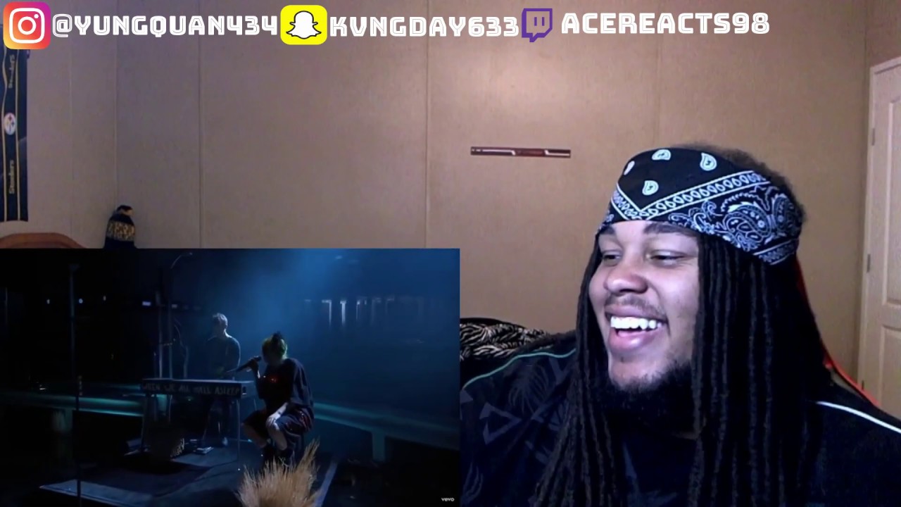 Billie Eilish - all the good girls go to hell (Live From The American Music Awards/2019) REACTION
