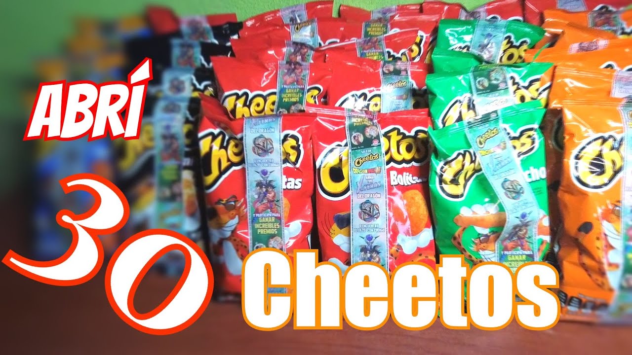 30 cheetos buscando  Tazos de Dragon Ball Super | C-de Colecciones