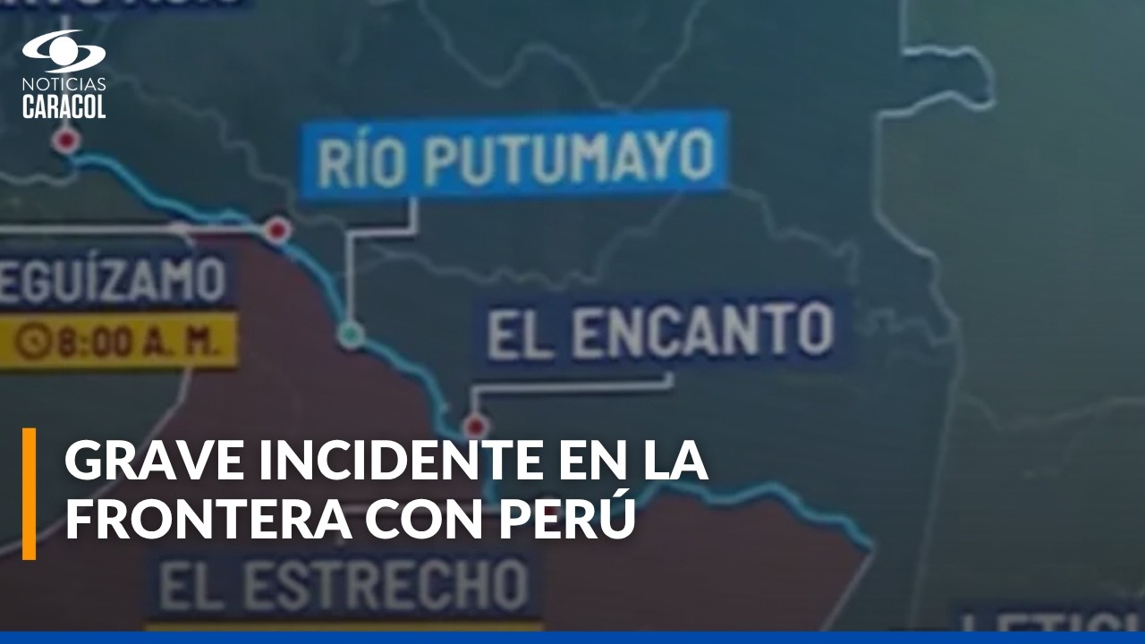 Este fue el recorrido de embarcaci&oacute;n colombiana atacada por Marina de Per&uacute; que dej&oacute; un civil muerto