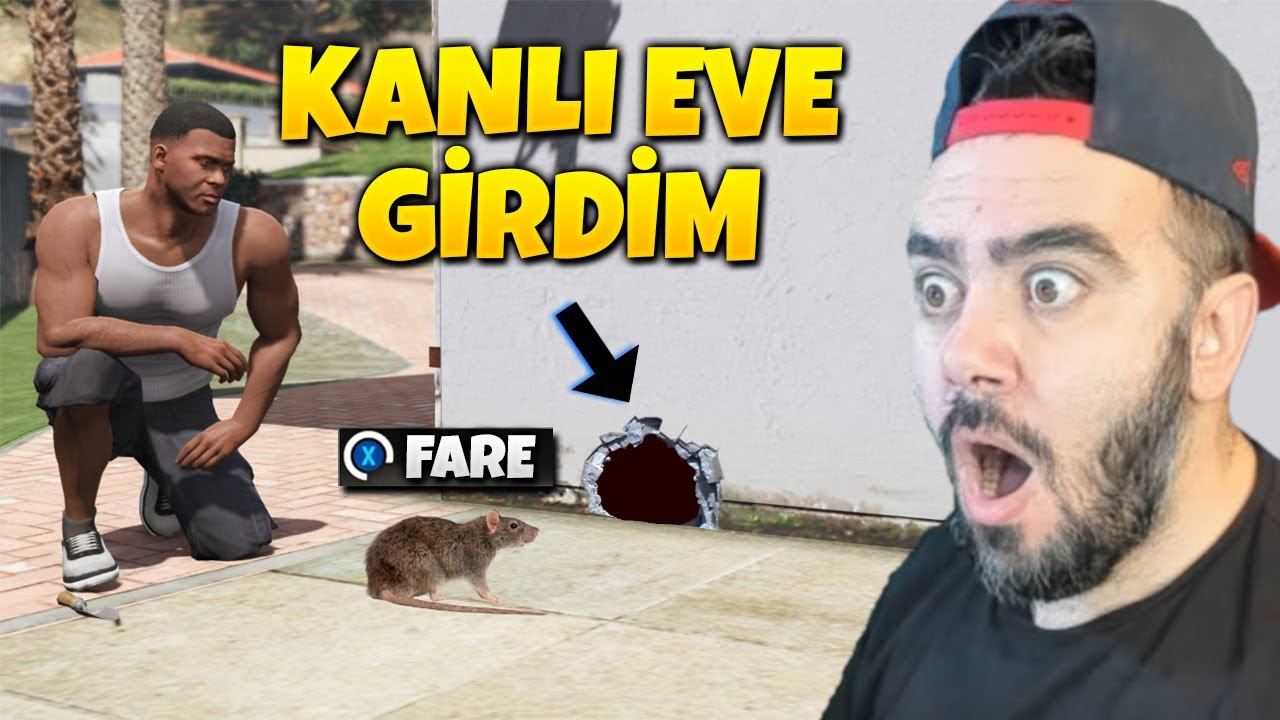 FRANKLIN FARE IKSIRI IÇTI KANLI EVIN IÇINE GIRDI - GTA 5 MODS