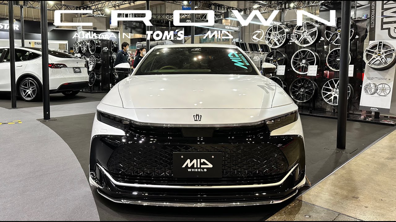 Toyota CROWN Cross 2023 —— Tuned by 4 Styles (MID Wheels/ M'z Speed/ TOM'S/ AIMGAIN)