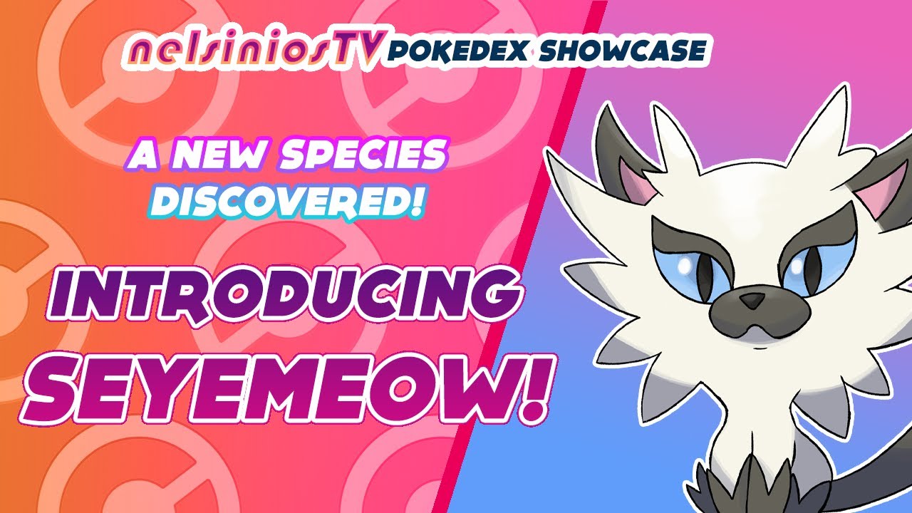 Meeting a new feline friend! #pokemon #fakemon #fakedex