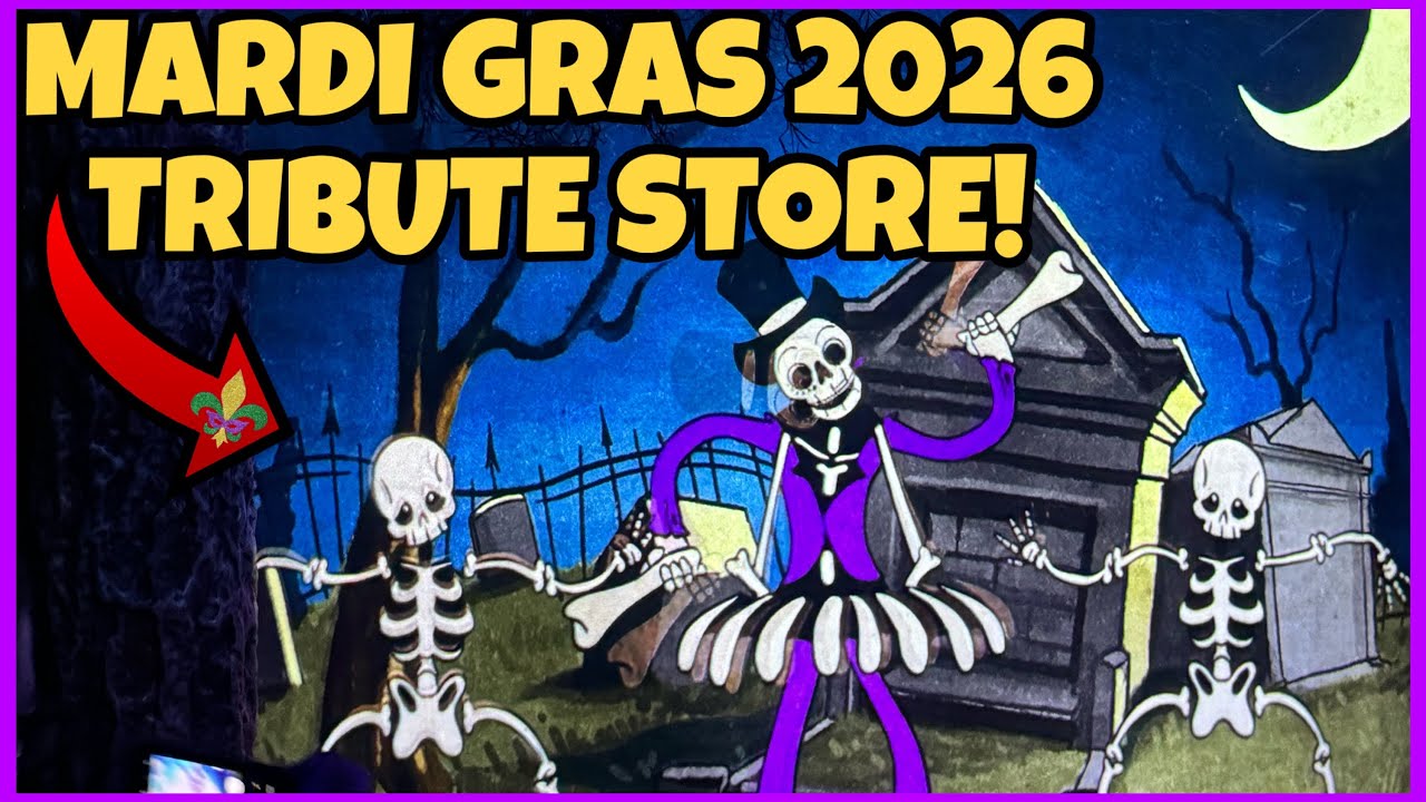 Магазин сувениров, посвященных Марди Гра 2026, - Universal Orlando Resort