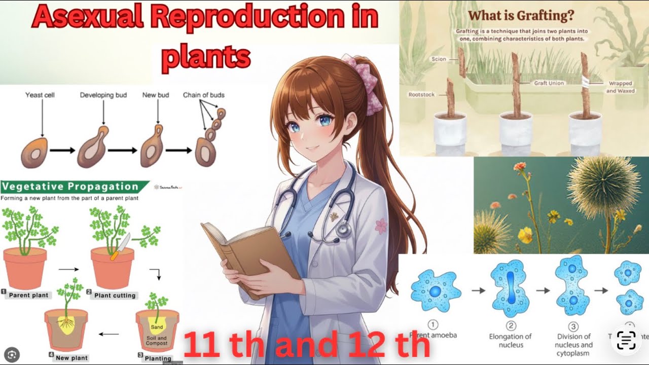 Asexual Reproduction In Plants 🌱 Of  Class 12 th Biology  Explained 🌱 | Notes 📝 