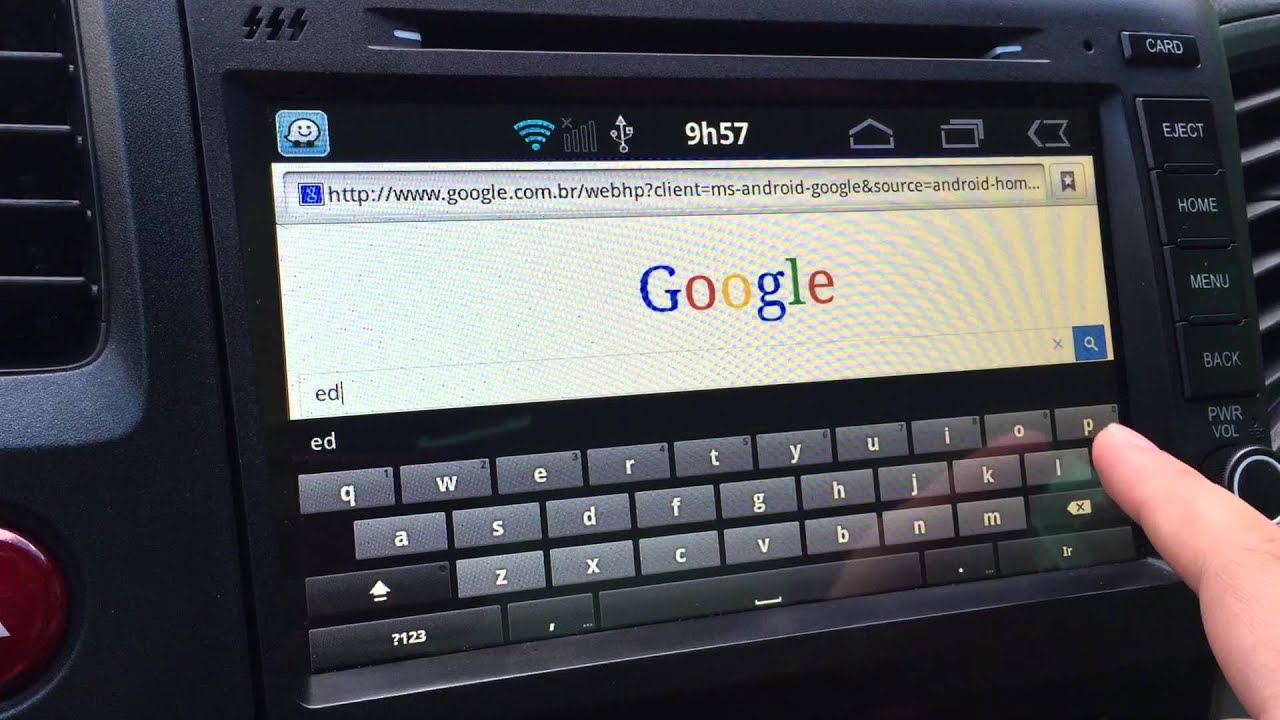 Central multimídia m1 Android Civic 2015