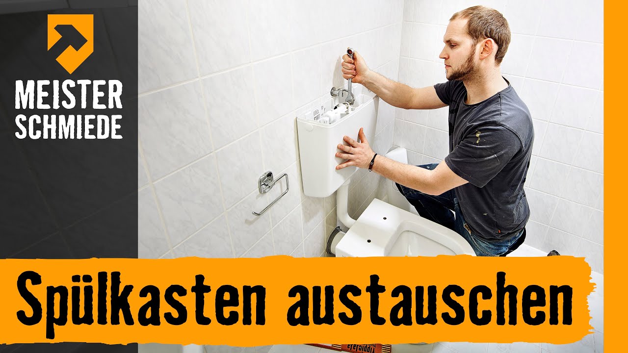 Spülkasten austauschen | HORNBACH Meisterschmiede