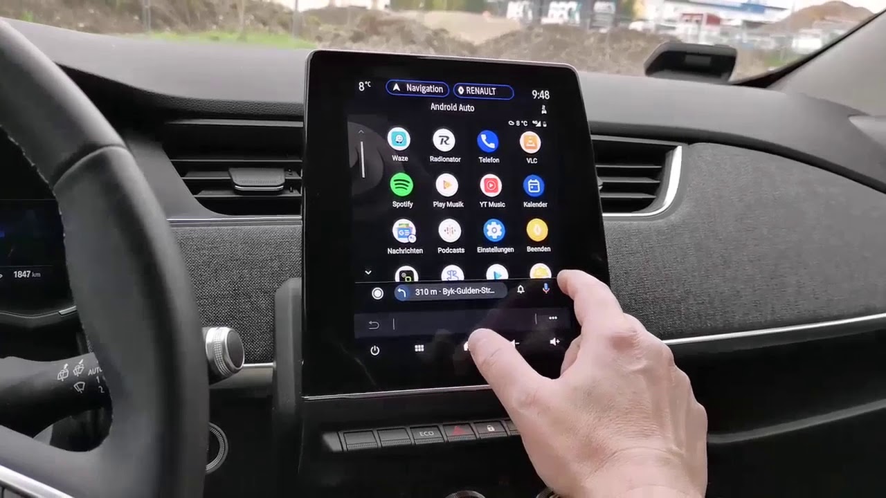 Renault Zoe ZE50 Android magnetischer USB