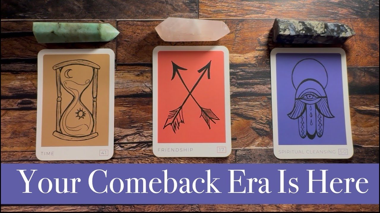 ✨Your Comeback Era Is Here✨ Channeled Pick A Card - Tarot Reading