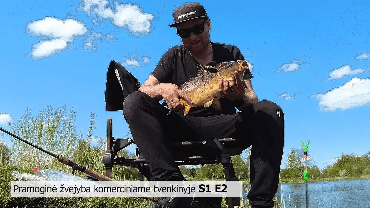 Žvejyba komerciniame tvenkinyje S1 E2