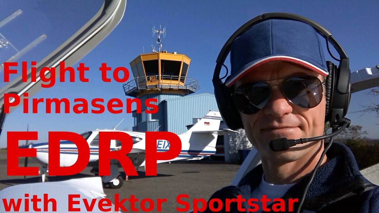 ✈ Flight to Pirmasens with Evektor Sportstar RTC