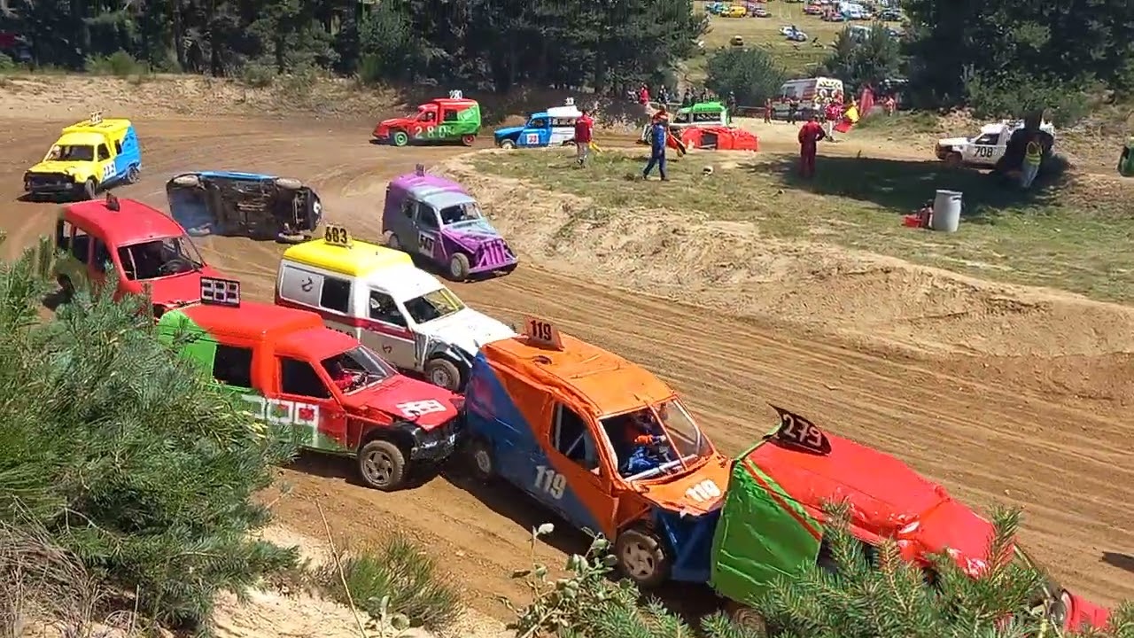 1 ère manche fourgonnette ( stock car fenestre 2024)
