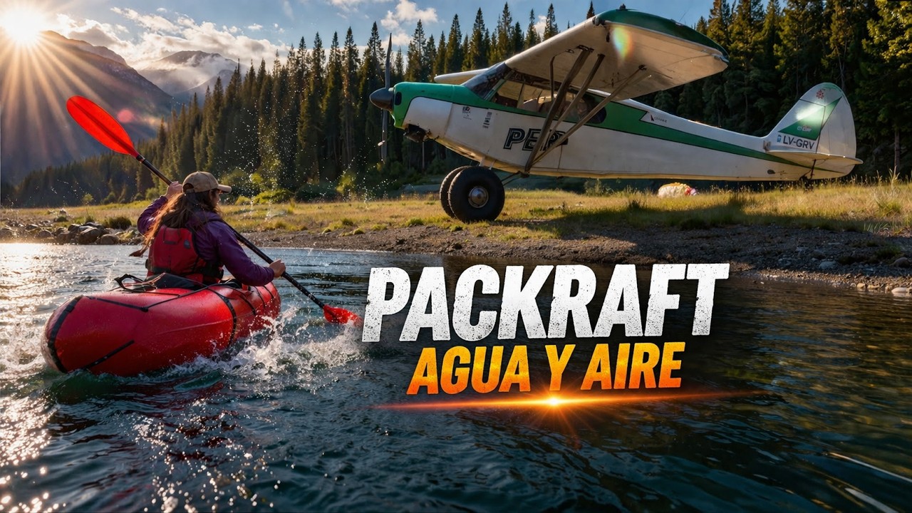 PROBANDO LOS PACKRAFT EN PATAGONIA
