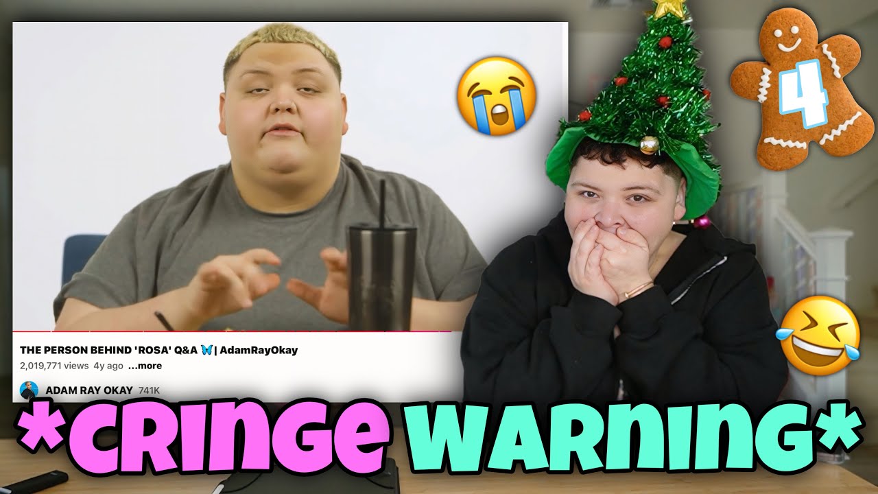 REACTING TO MY VERY FIRST YOUTUBE VIDEO🤣🥴