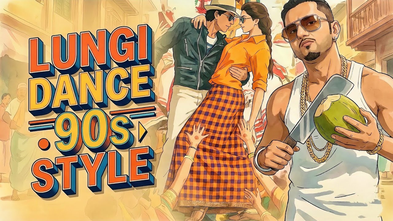 Lungi Dance (90s Version) - Shah Rukh Khan || Chennai Express || Arup Music Hub 