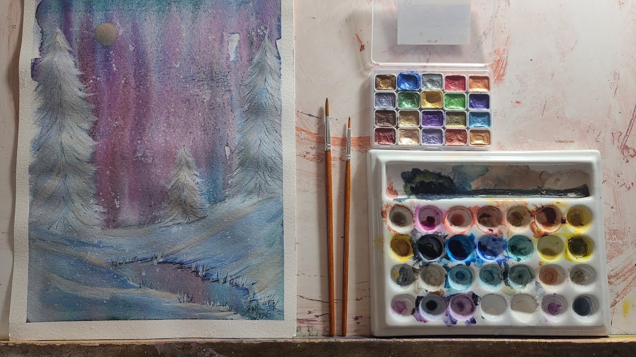 Finish a painting with me!