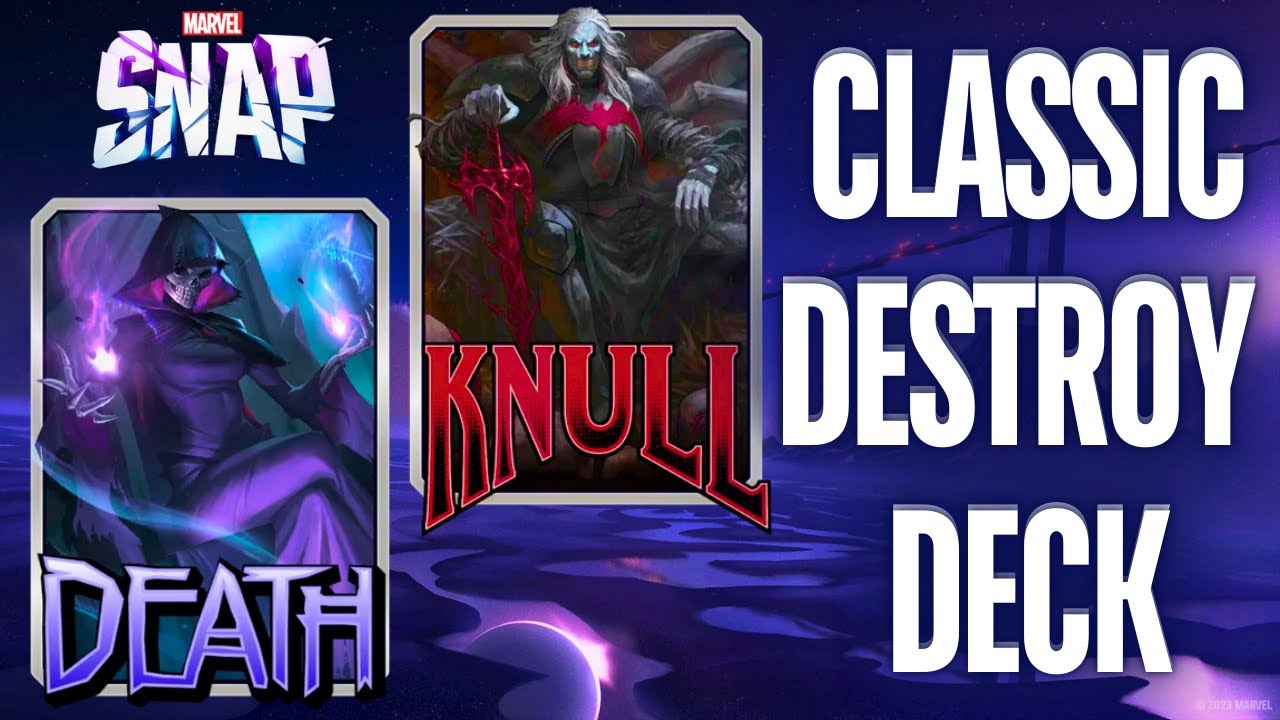 Overpower the Opponent ! Classic Destroy Deck in Marvel Snap