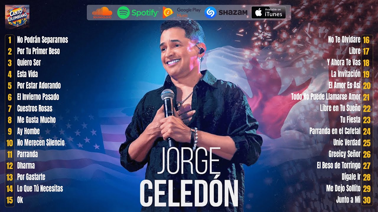 JORGE CELEDÓN ▶️ MIX PARA BAILAR 💃 | Vallenato Pegao 2025