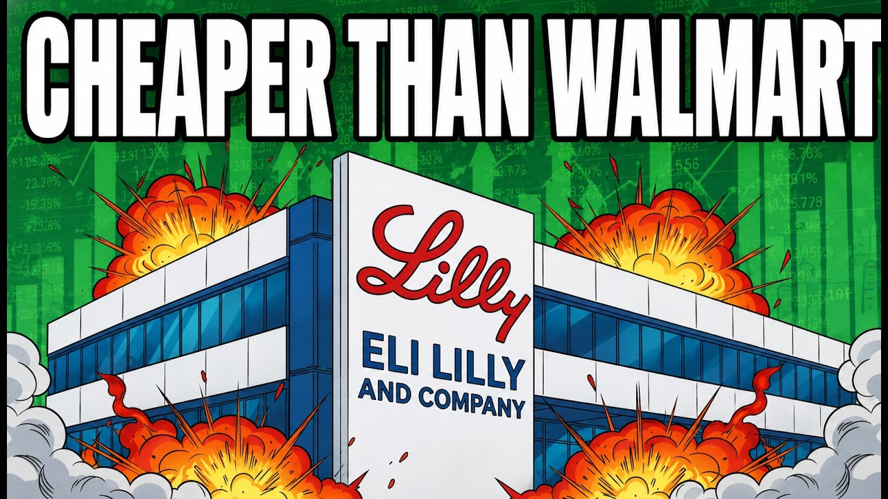 Акции Eli Lilly: почему они сейчас дешевле, чем Walmart?!