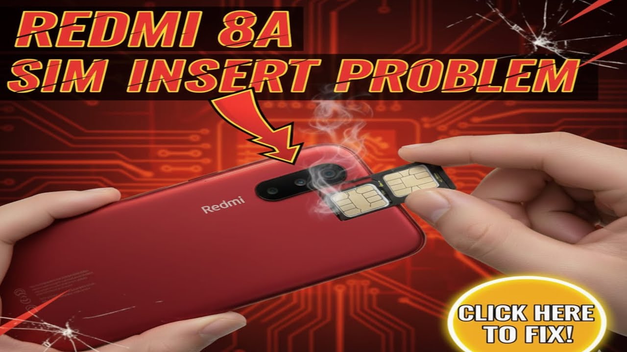 Redmi 8 A / Redmi 8A Dual  Insert Sim Problem solution | Insert Sim कि दिक्कत सॉल्व