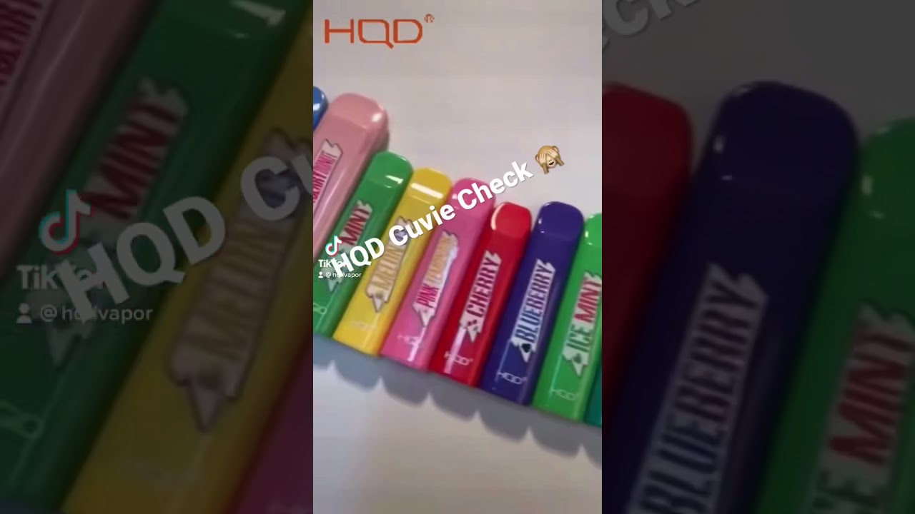 Hqd Cuvie 300 puffs nic check 🔥🙈