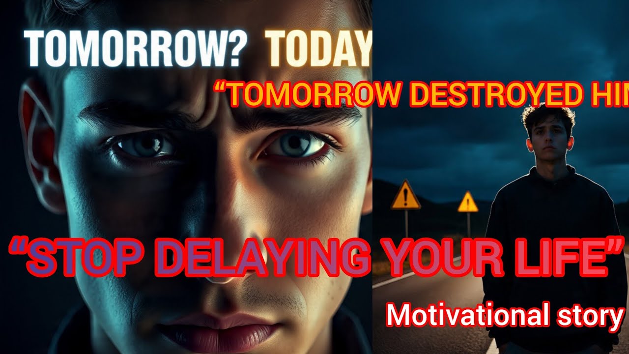 Tomorrow Destroyed His Future | Powerful Motivational Story# lifelessons