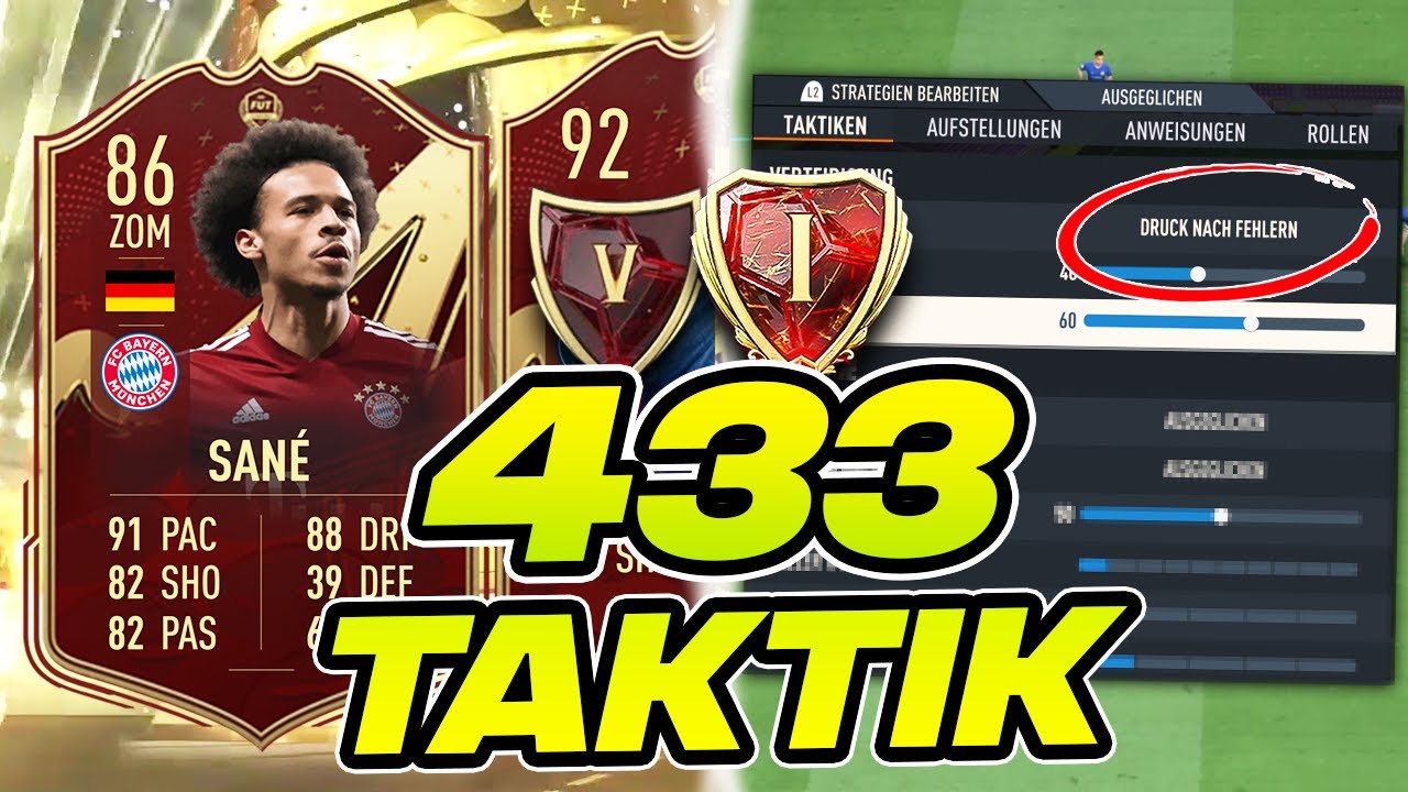 433 FIFA 23 TAKTIK 🦁 Offensiv Taktik 433 nach dem Patch