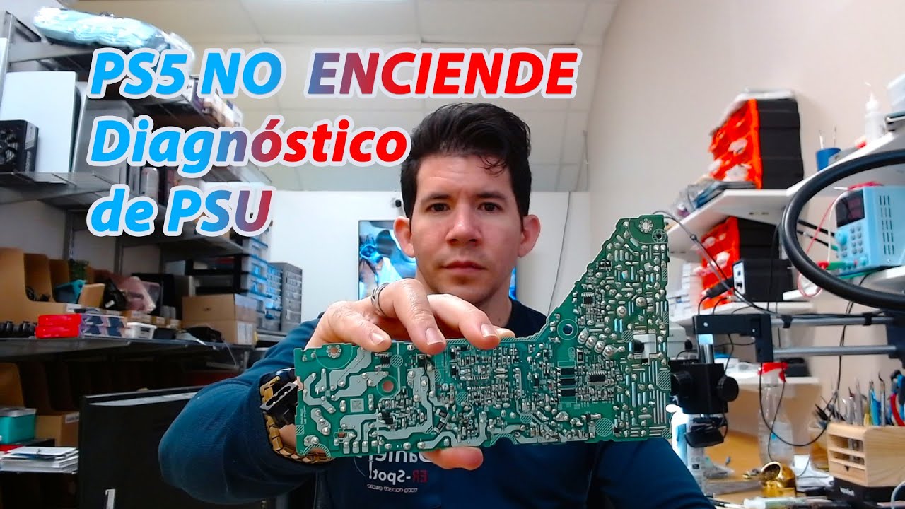 PS5 No Enciende. Como diagnosticar y arreglar un PlayStation 5 Power Supply.