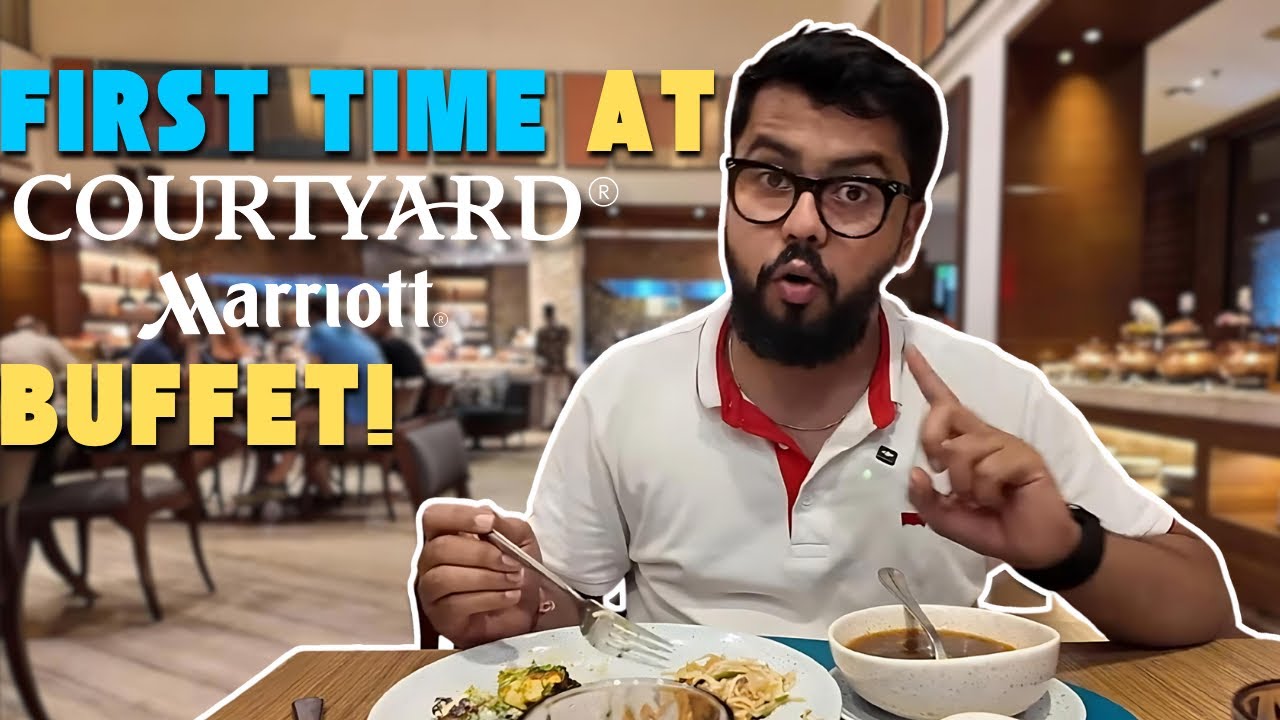 Is This Raipur’s Best Luxury Buffet? | Courtyard Marriott Review | 200+ Dishes in a 5-Star Buffet!