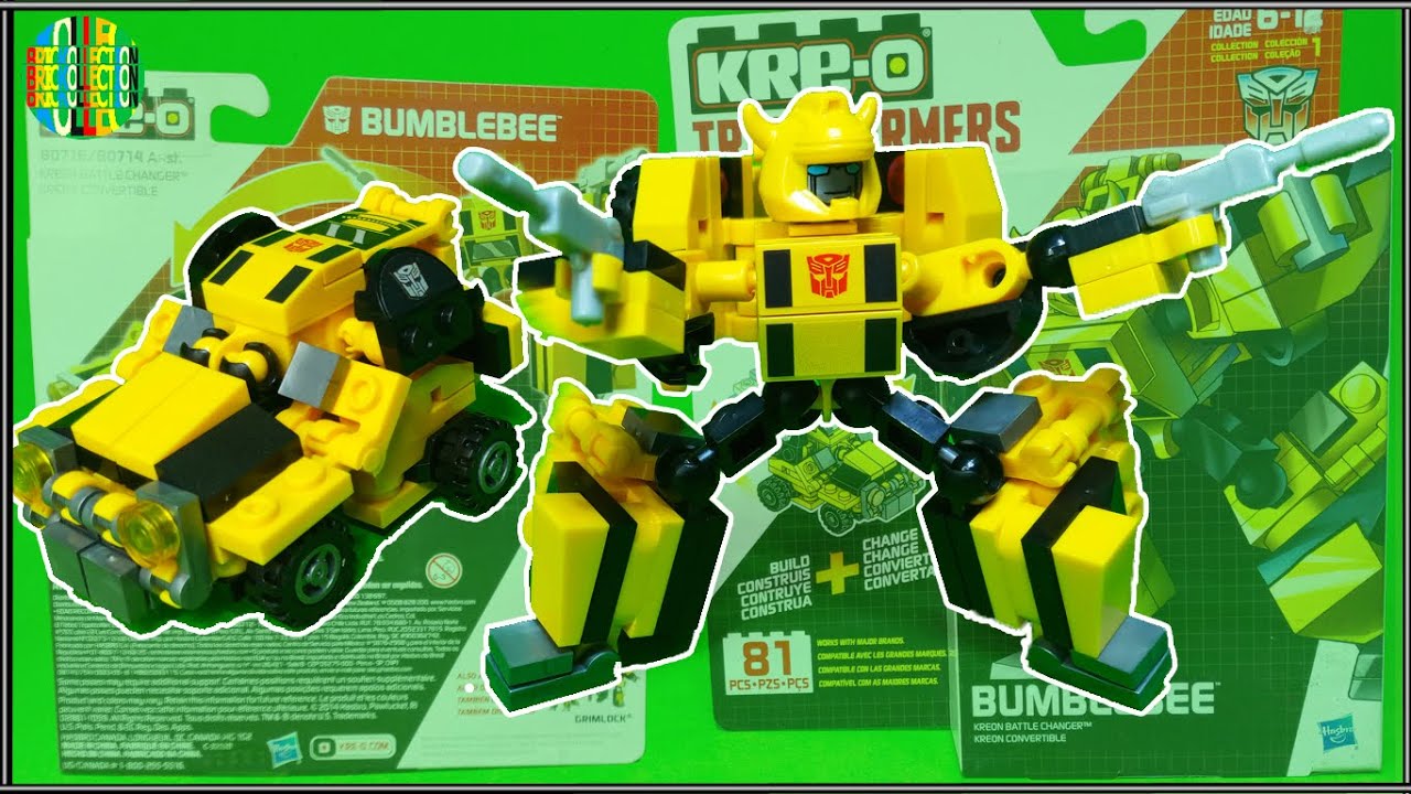Kre-O Battle Changer Transformers Bumblebee │ Brickollection
