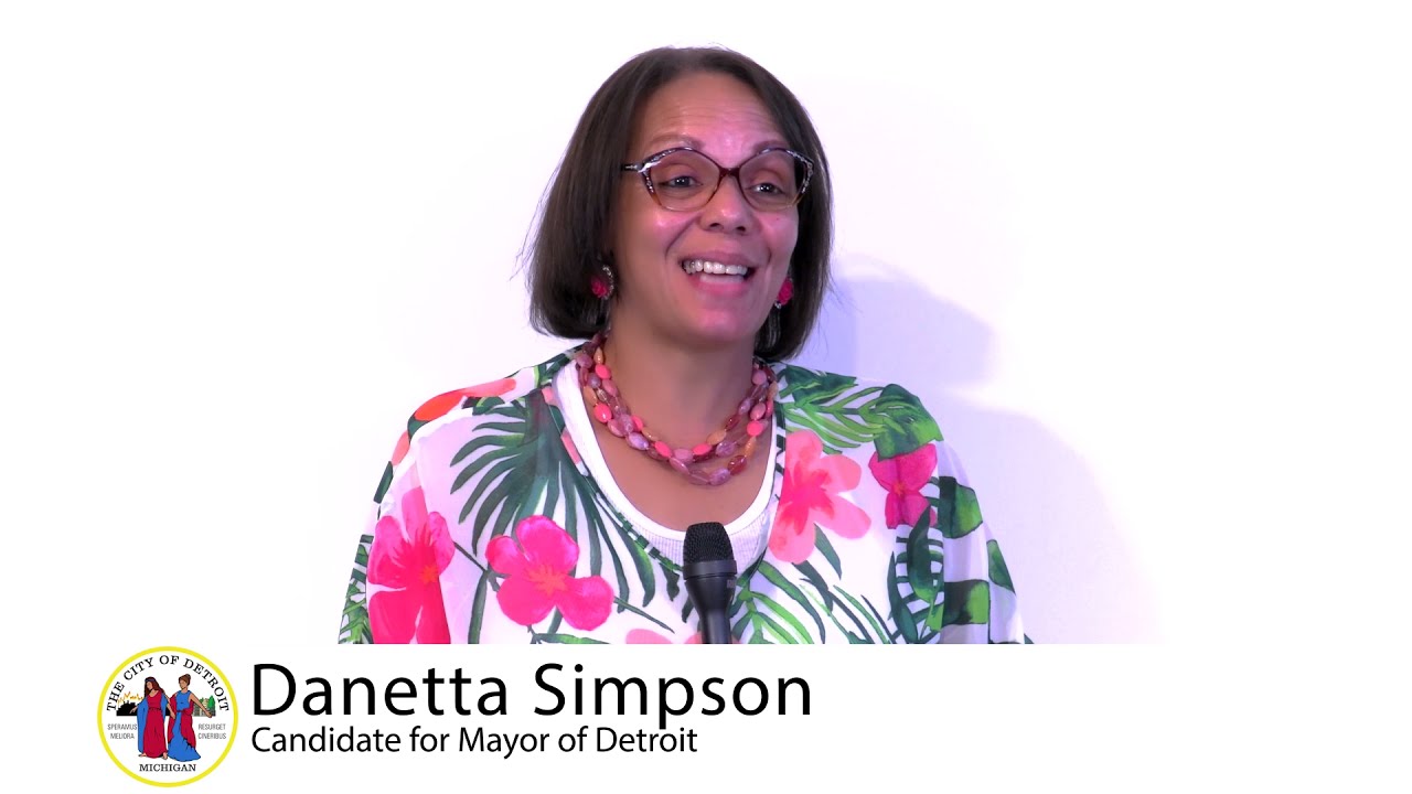 Danetta Simpson Candidate for Mayor of Detroit