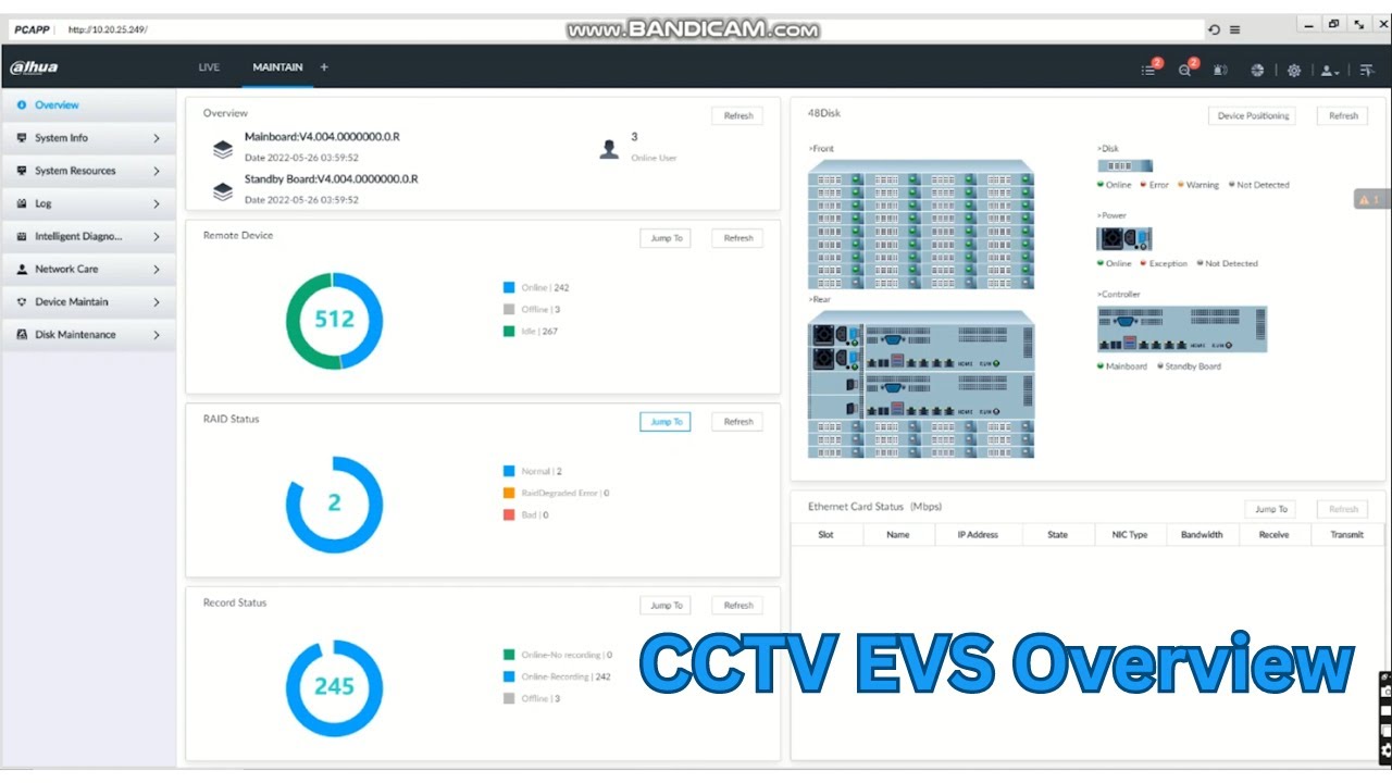 EVS Overview Part 3 | EVS CCTV overview | Dahua CCTV EVS overview 3 | futuretechsolution #dahua