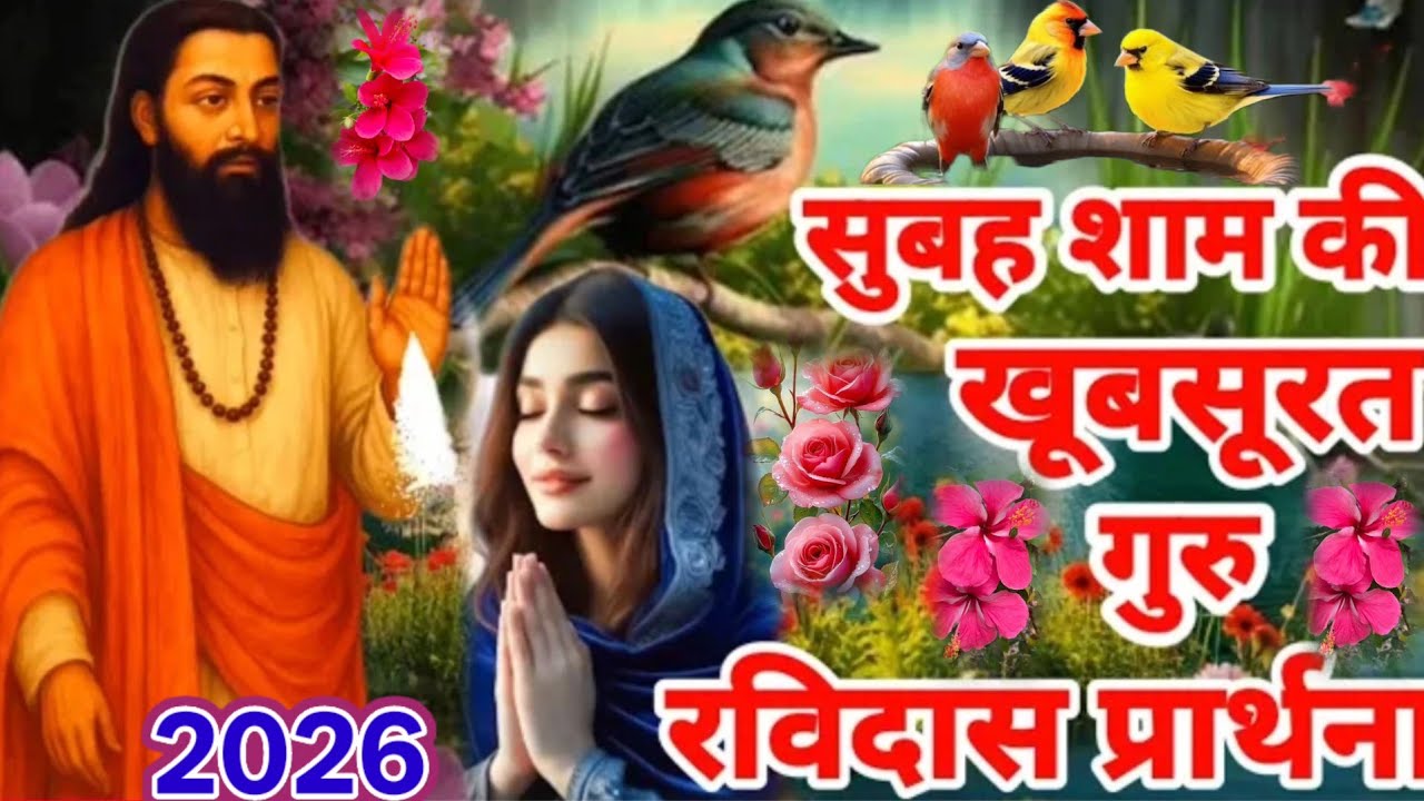 सुनें सुबह शाम संत गुरु रविदास प्रार्थना 2026~बरसेगी कृपा, धन, पैसा, माया~Guru Ravidas Prathna 2026
