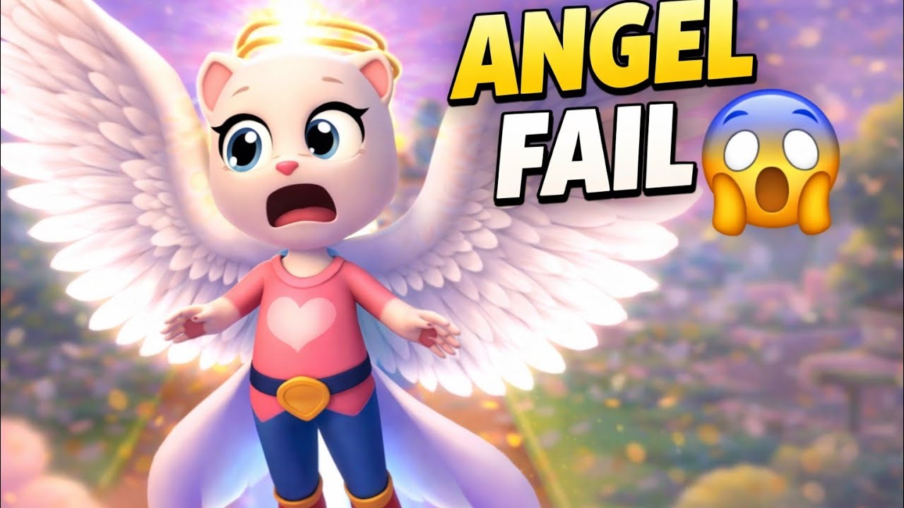 Talking Tom Time Rush 😱 ANGEL FAILS | Funny Moments