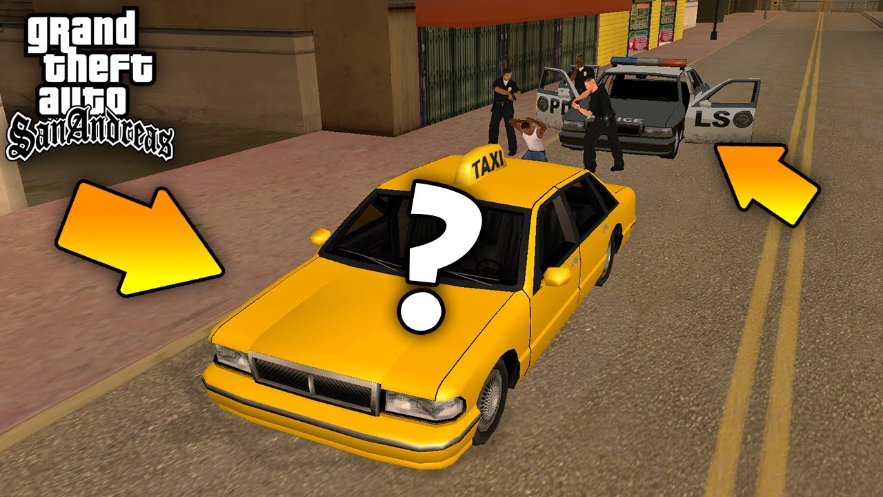 Что стало с тем самым ТАКСИ в начале игры GTA: San Andreas ?!