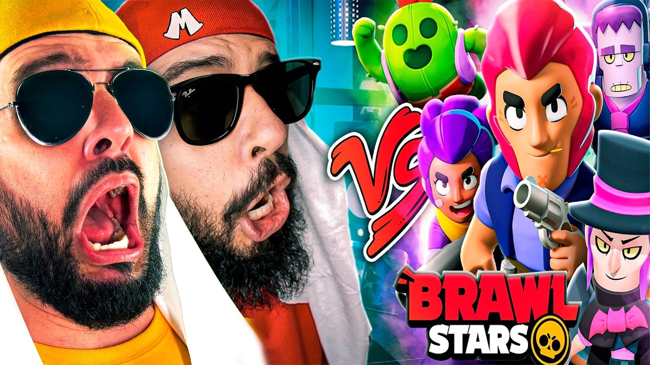BRAWL STARS vs MUSSA batalha de rima REACT MUSSARELA