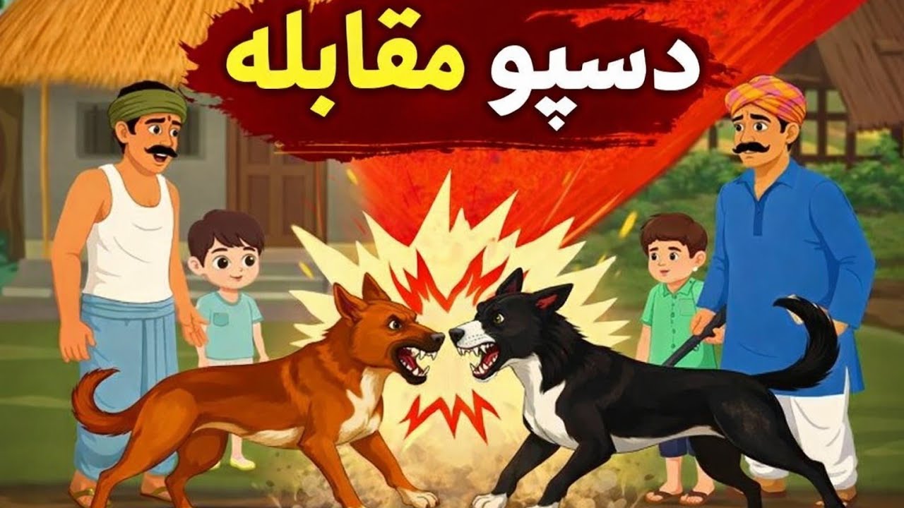 Da spo moqabela "“دس پو مقابلہ"  in pashto this is interesting story of dogs