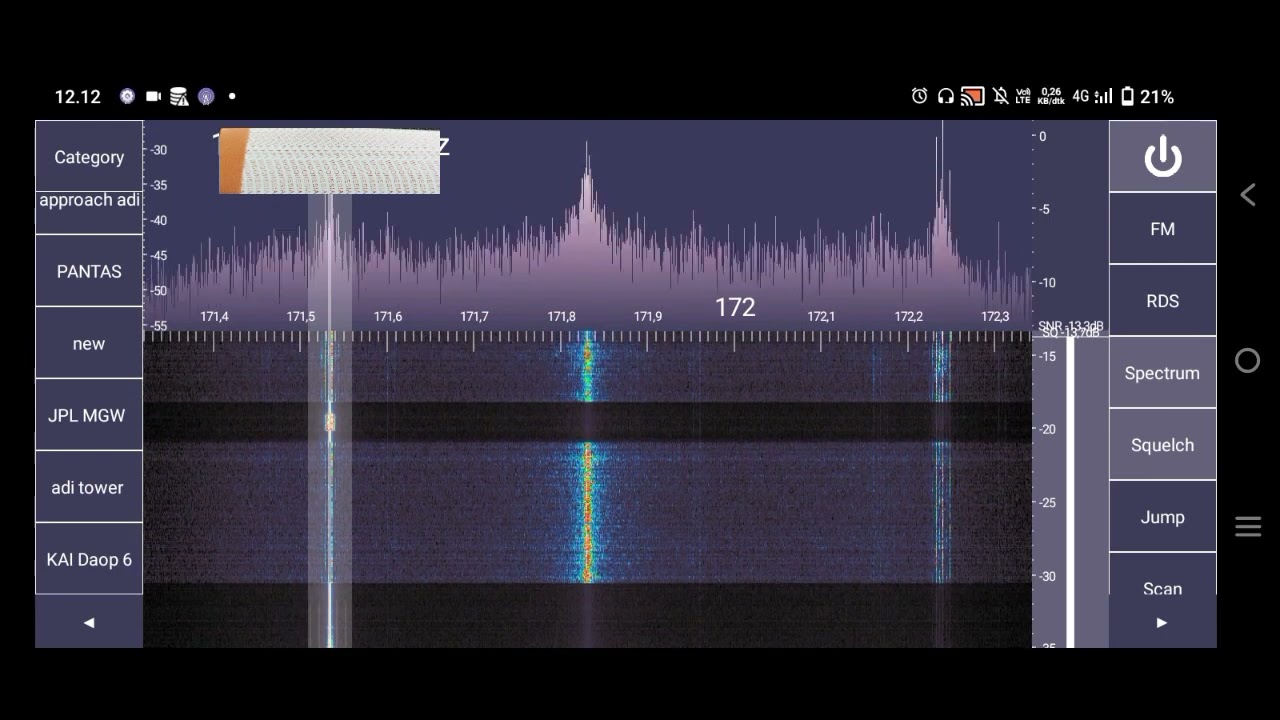 monitoring frek PT KAI channel 12 daop 6 yk ,rekam suara aman tapi frekuensi wajib disensor