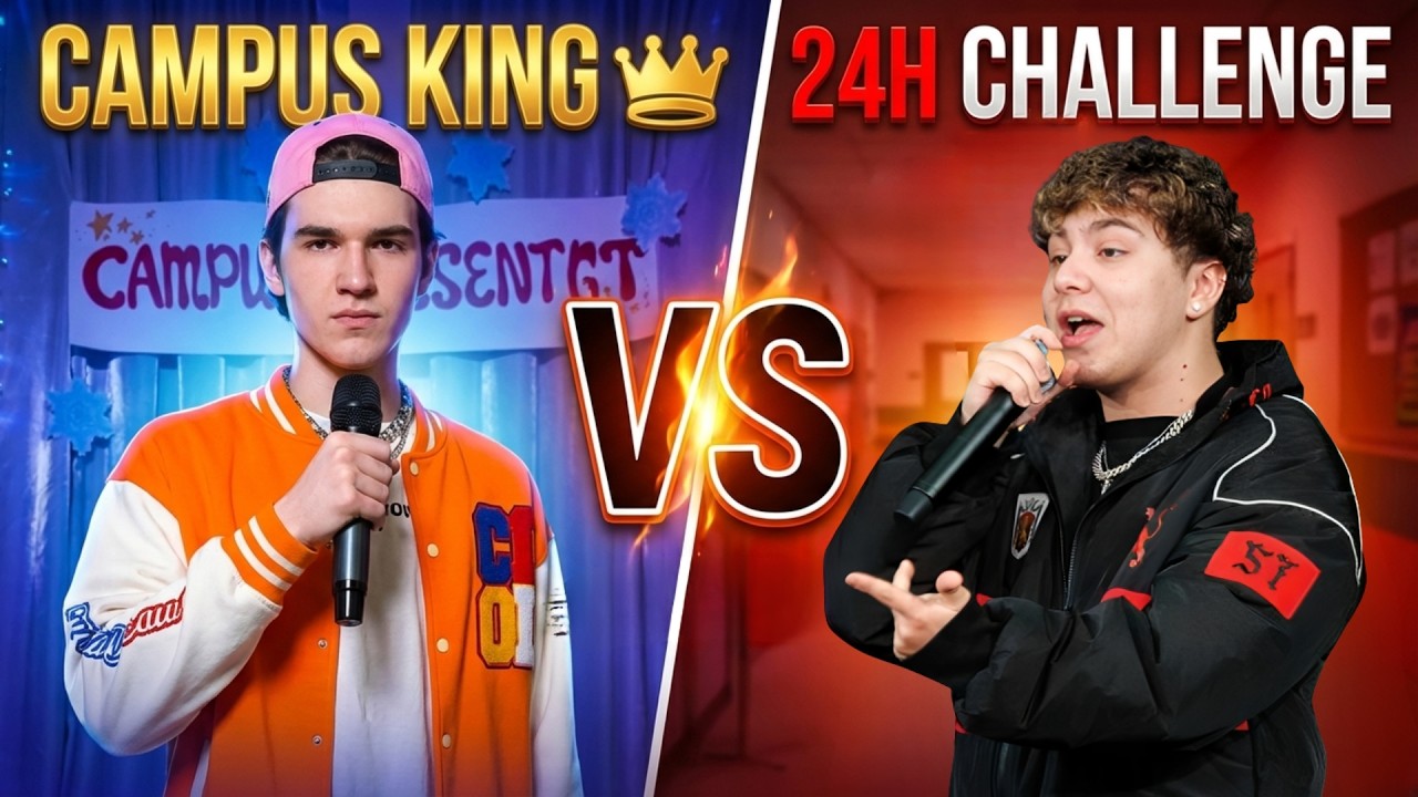НОВИ КРАЉ У ШКОЛИ! 👑 Ко ће победити на такмичењу на кампусу? 24 часовни изазов | KiKiDo Serbian